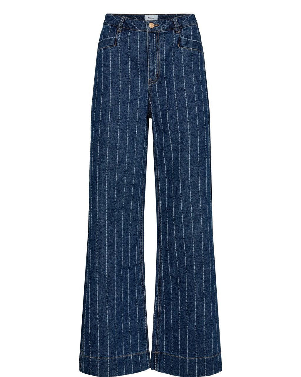 NUATLANTA HIGH RISE JEANS - Medium Blue Denim