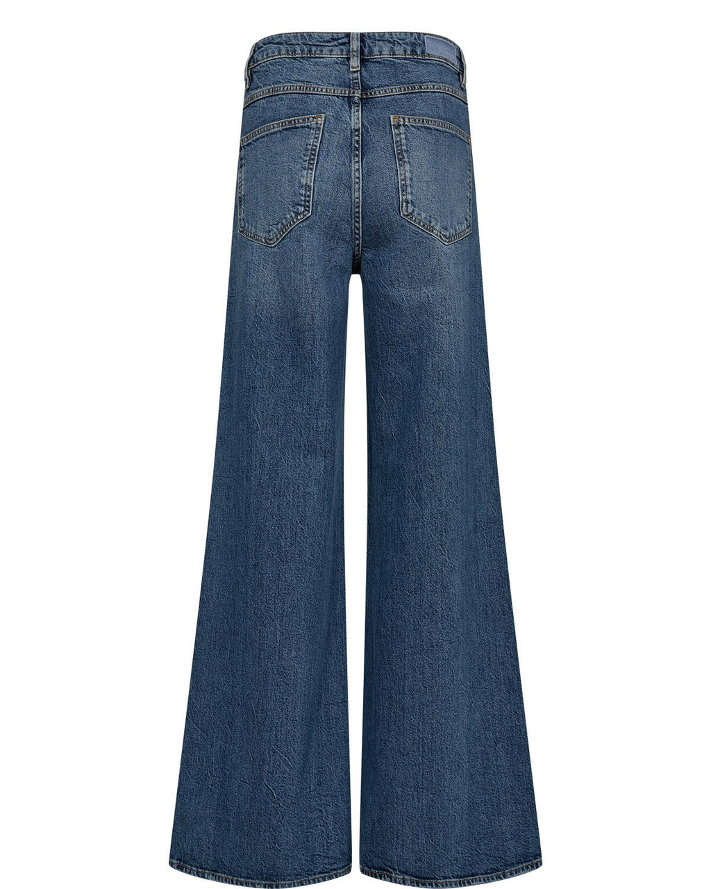 NUPISA HR WIDE JEANS - S3013 - Medium Blue Denim